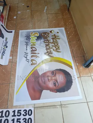 .,Exc Excellent Birthday Banners Printing Fully Customized ,