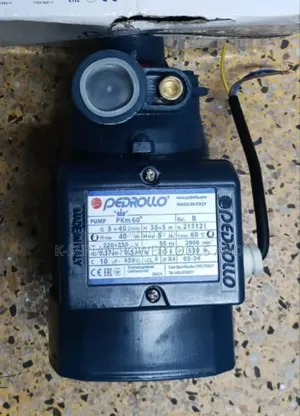 High Pressure 0.5hp Pedrollo Water Pump/Low Noise Water Pump