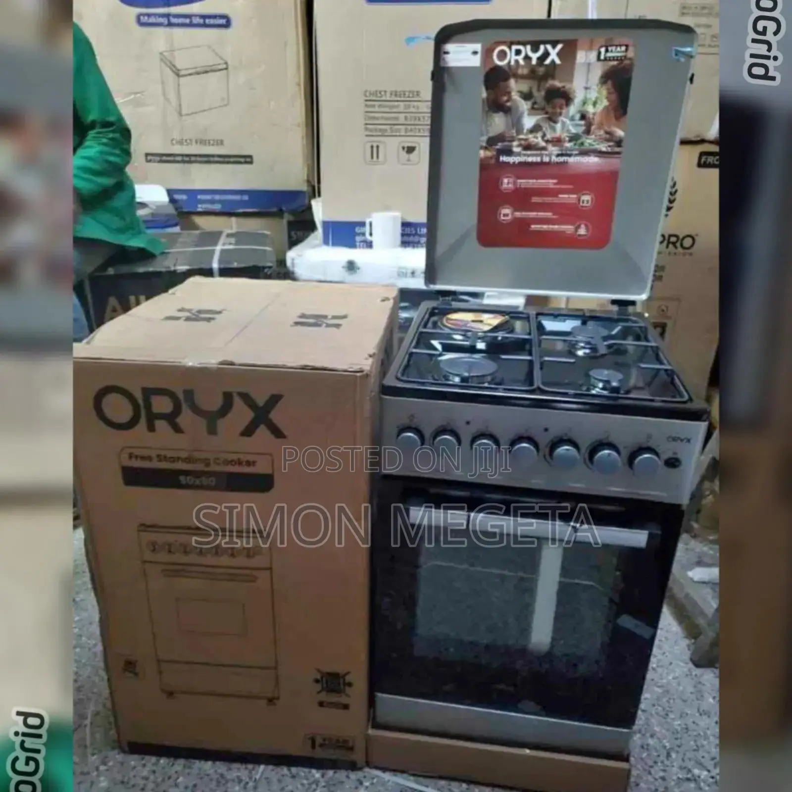 Restocked Oryx Cooker 50 by 60