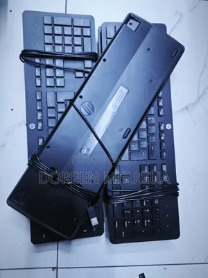 Ex Uk Hp Slim Wired Keyboards