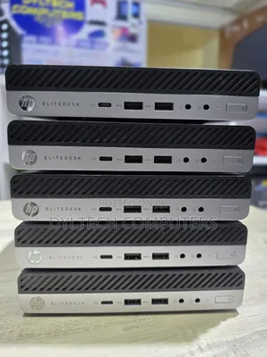 Desktop Computer HP EliteDesk 800 G3 8GB Intel Core i7 SSD 256GB