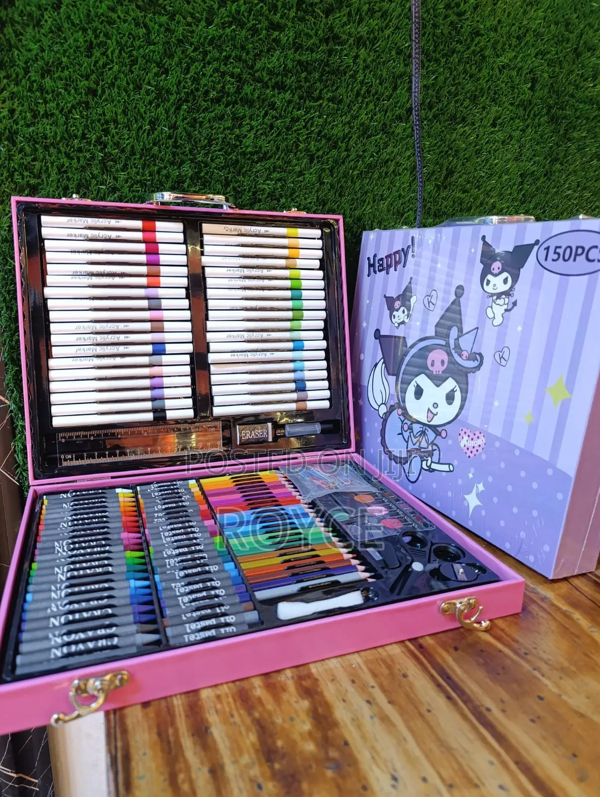 150pcs Wooden Art Set