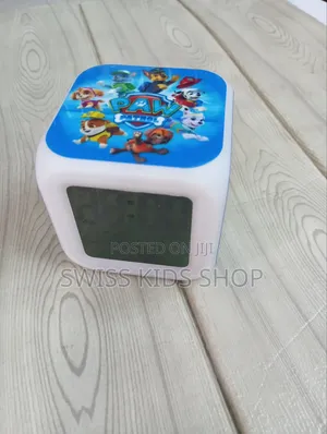 Kids Alarm Clock / Paw Patrol Themed Clock.