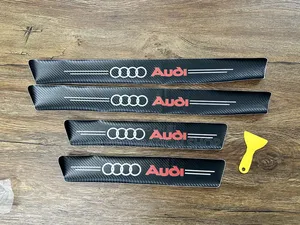 4pcs Audi Door Stickers Antiscratch Decals