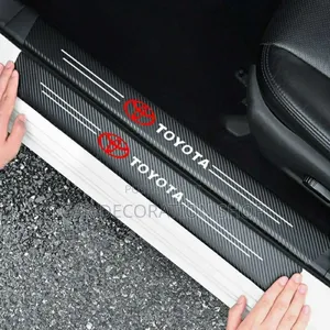 4pcs Toyota Waterproof Door Open Step Stickers