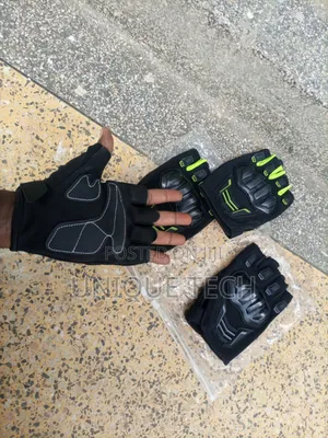Anti-slip Canvas Motorbike Riding Gloves