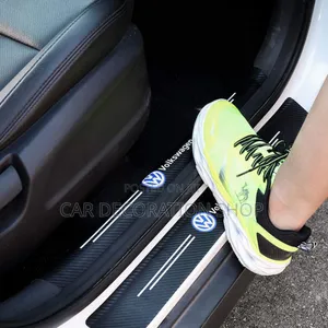 4cs Volkswagen Universal Doorstep Waterproof Door Sill Sticker