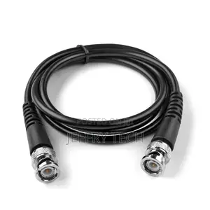 BNC Cable 6 Feet, BNC Patch Cord Wire Cable Jack Plug, Rg59 Solid Copp