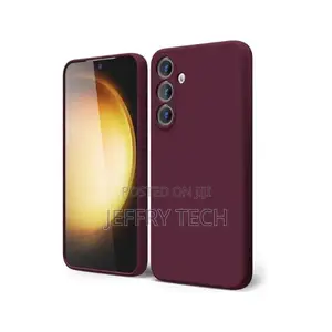 Soft Silicone Back Cover for Samsung Galaxy S24 Plus – Protective, Sho