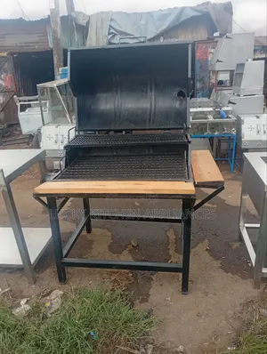 Modified Modern Barbeque Grill.