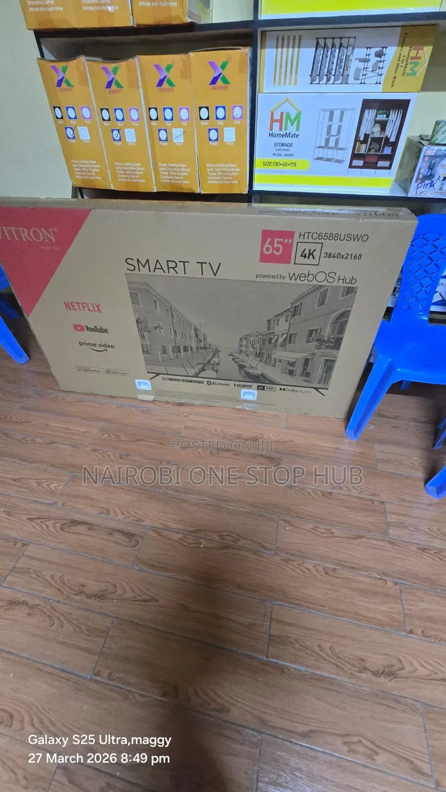 Vitron 65” Smart Uhd Tv