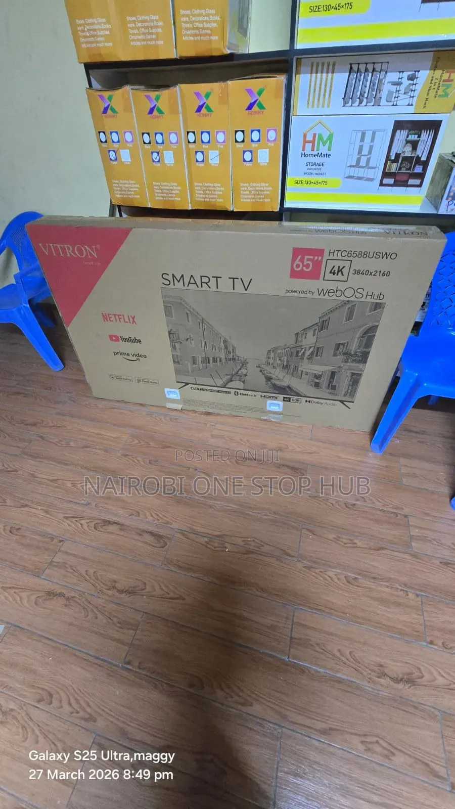 Vitron 65” Smart Uhd Tv