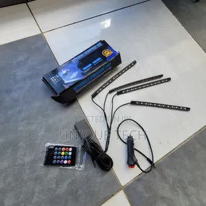4 Pc Universal Car Interior Led Lights