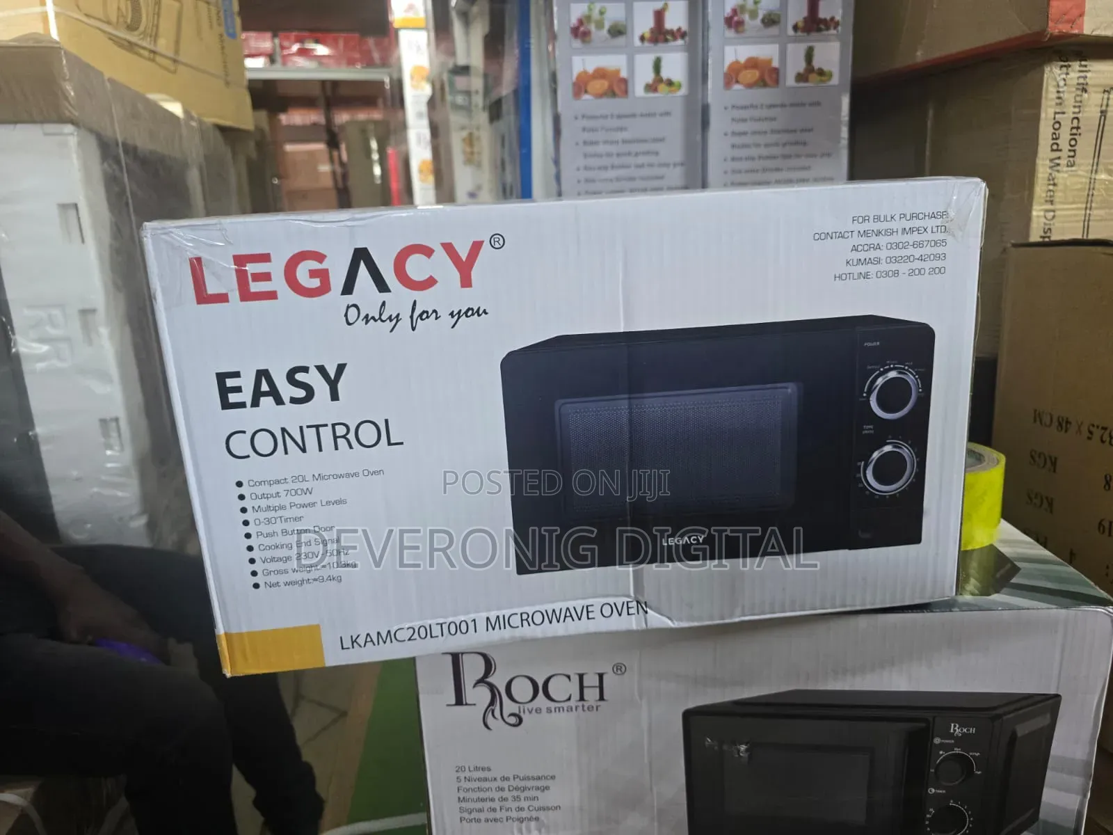 20 Litres Legacy Manual Microwave