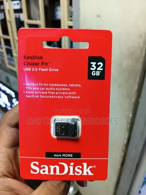 Sandisk 32gb Cruzer Fit Usb 2.0 Flash Drive