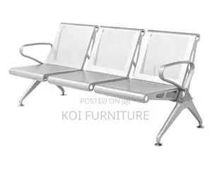 Office Bench; Three Seaters Heavy Metallic Office Bench