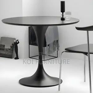 Coffee Table; Classic Round Marble 4 Seaters Home Office Coffee Table
