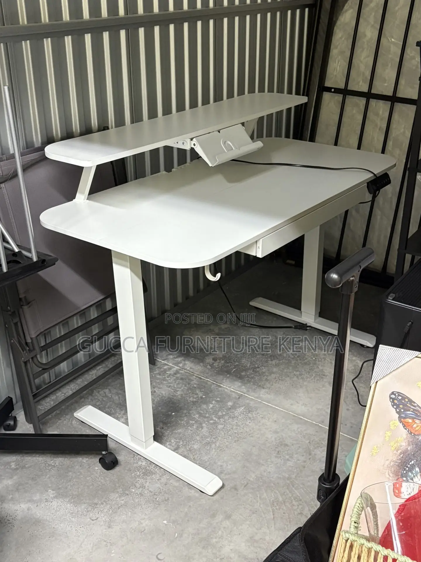 Manual Height Adjustable Standing Office Desk