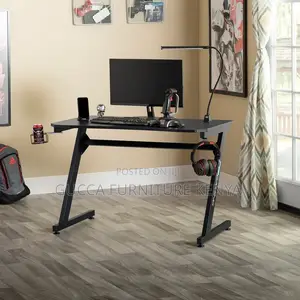 120cm X 60cm Black Ergonomic Gaming Desk