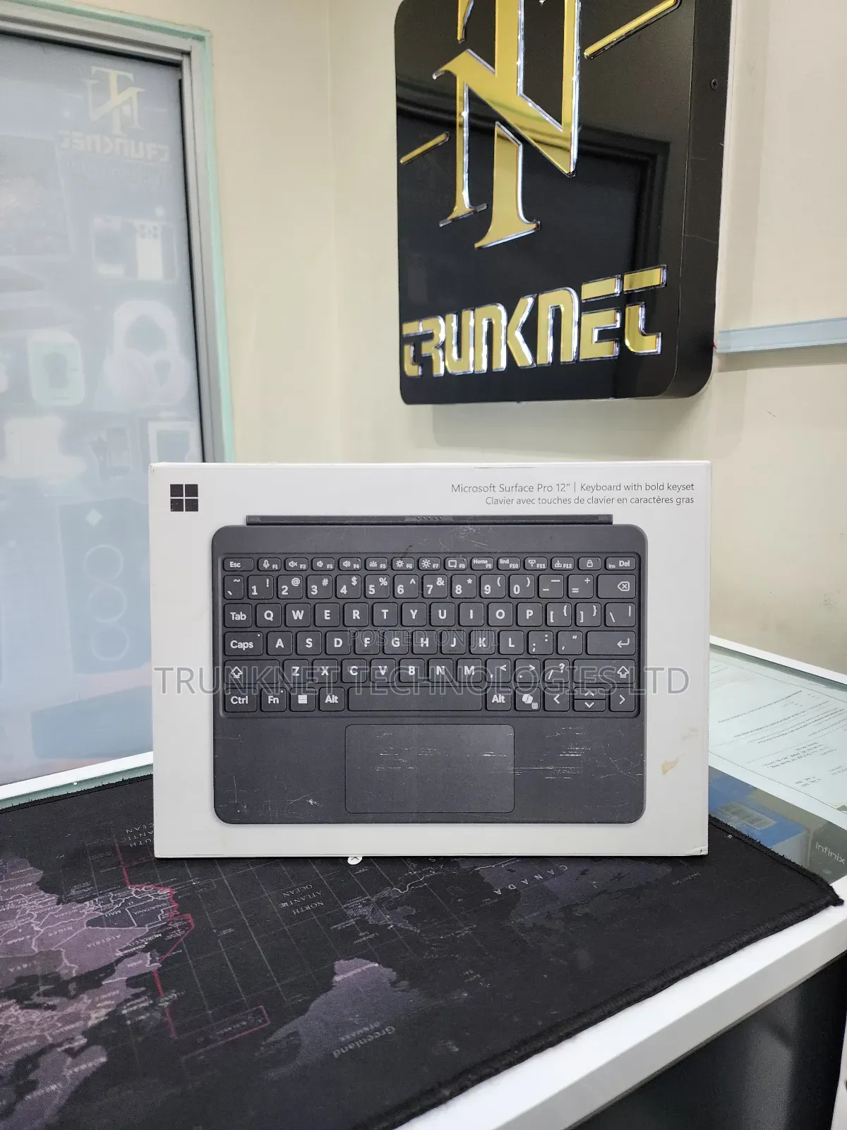 Microsoft Surface Pro12′′ Keyboard With Bold Keyset Detachablebacklit