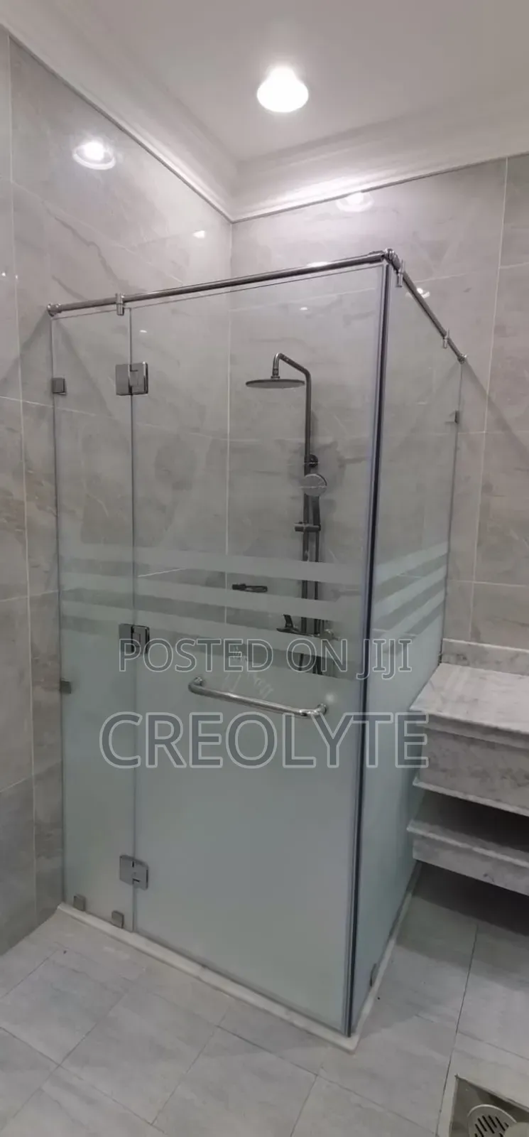 Frameless Shower Cubicle Installation