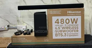 Hisense Hs3100 3.1 Channel Soundbar With Wireless Subwoofer.