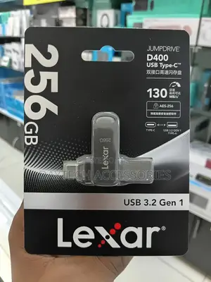 Lexar Jumpdrive D400 Dual Usb 3.1 Flash Drive - 256gb