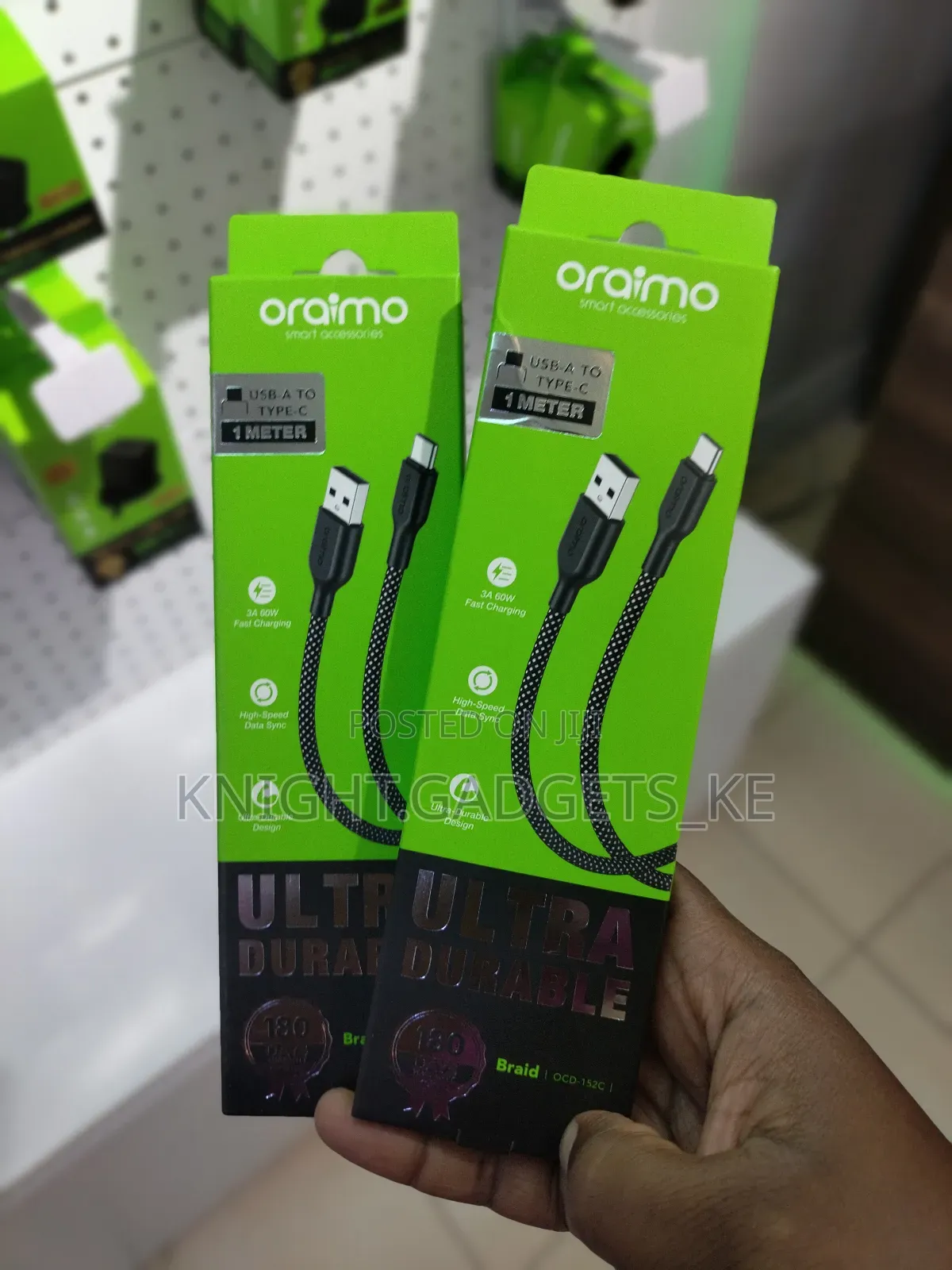 Oraimo Usb to C Cable ( Ocd - 152c)