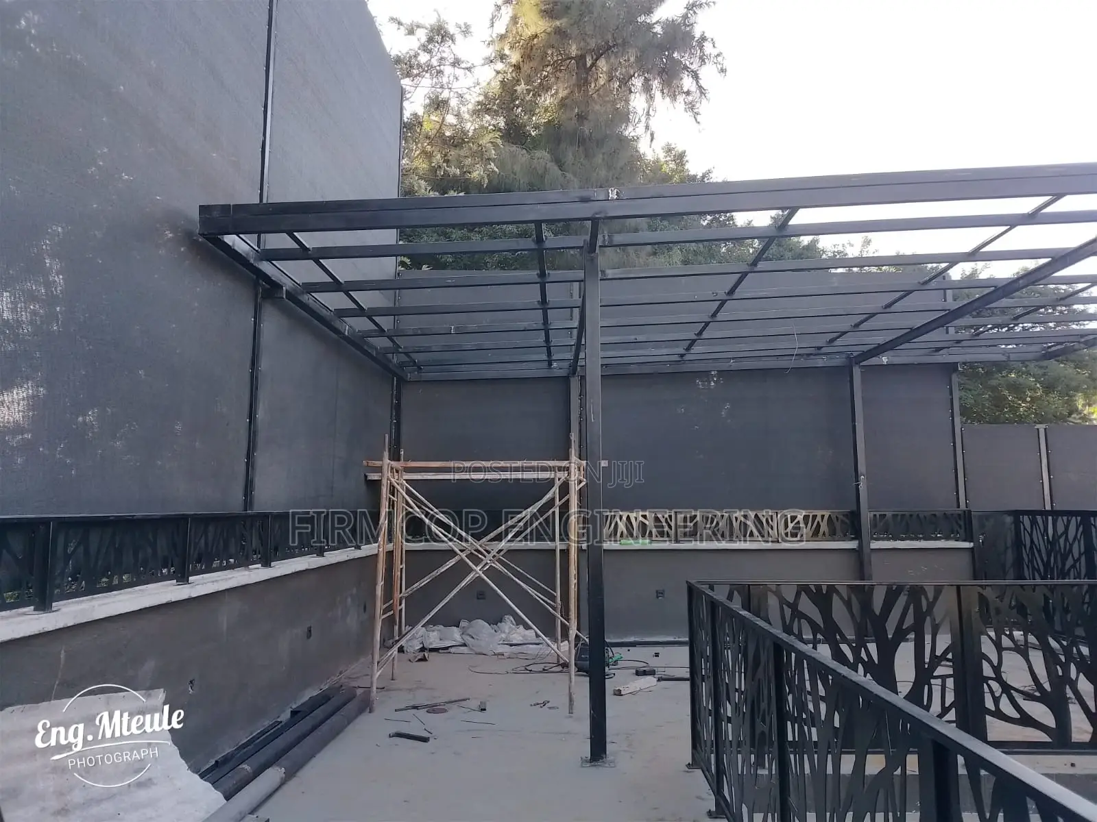 Ongoing Pergola Installation