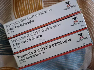Tretinoin 0.025% .0.05% and 0.1%