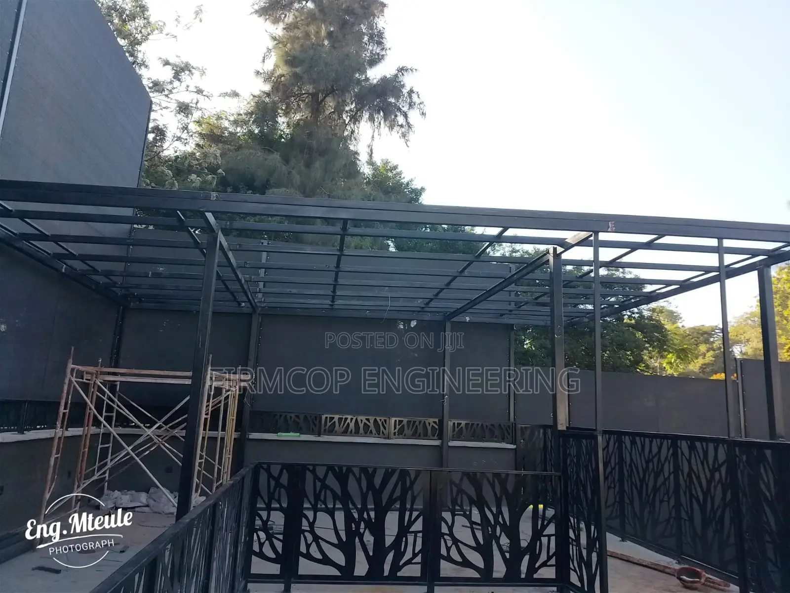 Ongoing Pergola Installation
