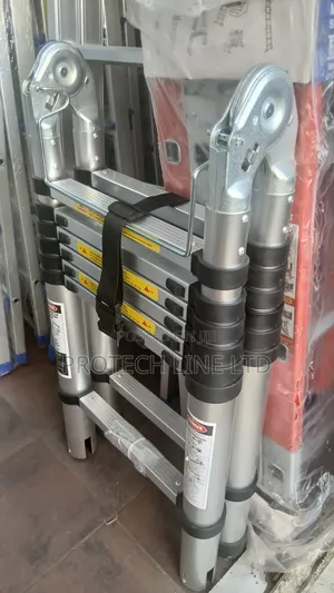Double Telescopic Aluminum Ladder 1.9m×1.9m