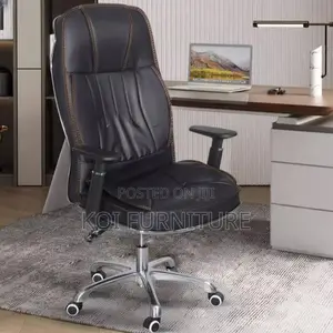 Office Chairs; Leather Home Office Adjustable Generic Chair