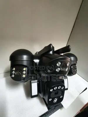 4 Lens Totaling High -Definition 4g Enabled Solar Powered