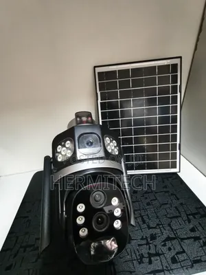 Dual Lens Constant, High Definition Videos 4g Sim Solar Powered