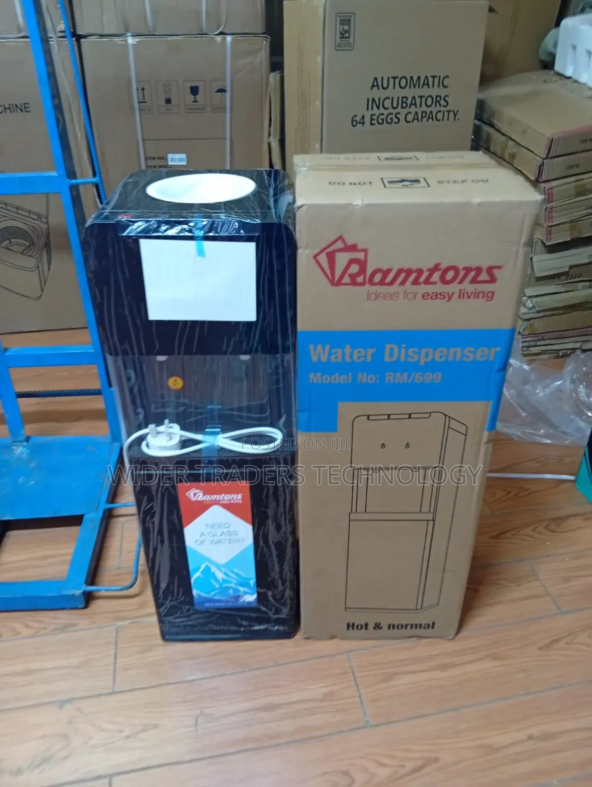 Ramtons Hot Normal Standing Water Dispenser Model Rm/699