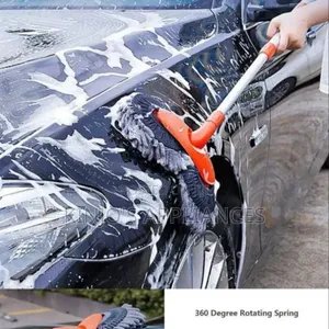 Double-Headed Car Cleaning Brush Mop, Long Handle Car Washing Toolskit