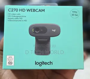 Logitech C270 Webcam 
720p