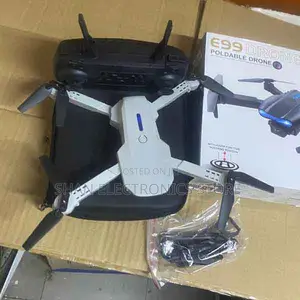 Black E99 Drone Foldable Rc Quadcopter Drone Remote Control