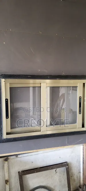 Champagne Coated Aluminium Windows