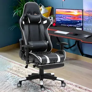 Home Chairs; Fabric Home Office Gamers Streamers Game Seat With Pillow
