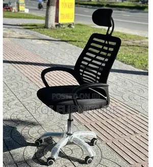 Office Chairs; Swivel Rolling Headrest Home Office Seat