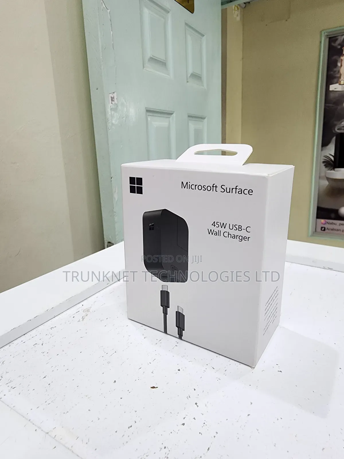 Microsoft Surface 45w Usb‐C Wall Charger High‐Efficiency Power Adapter