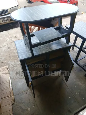 Combo Safi – Coffee Table Ndogo + Cabinet Kali Matching