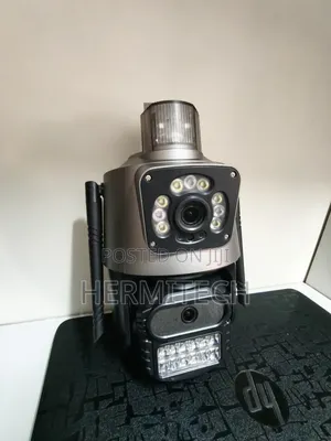 Outdoor Use 24 Hours Alert Dual Lens 4g Alarm Siren 