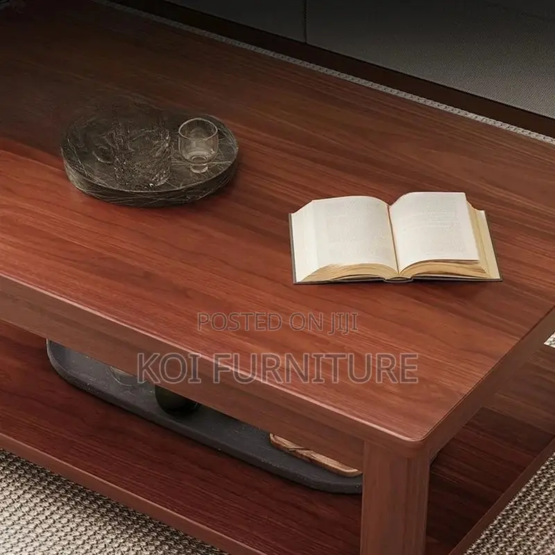 Coffee Table; Mahogany Wood Executive Coffee Table