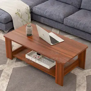 Coffee Table; Mahogany Wood Executive Coffee Table