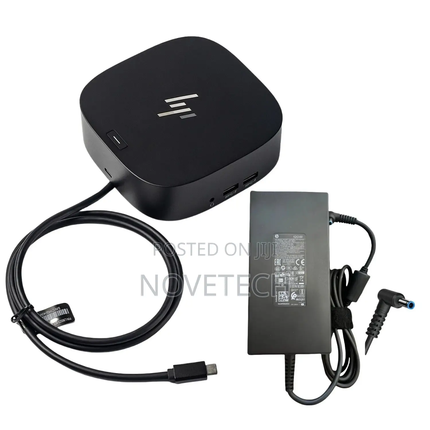 Hp Usb-C G5 Dock With Charger Docking Station +120w Ac Adapter