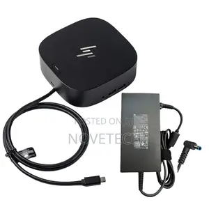 Hp Usb-C G5 Dock With Charger Docking Station +120w Ac Adapter