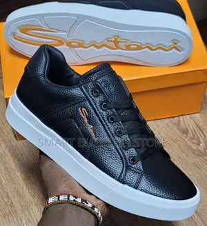 Black Santoni Milano Casuals